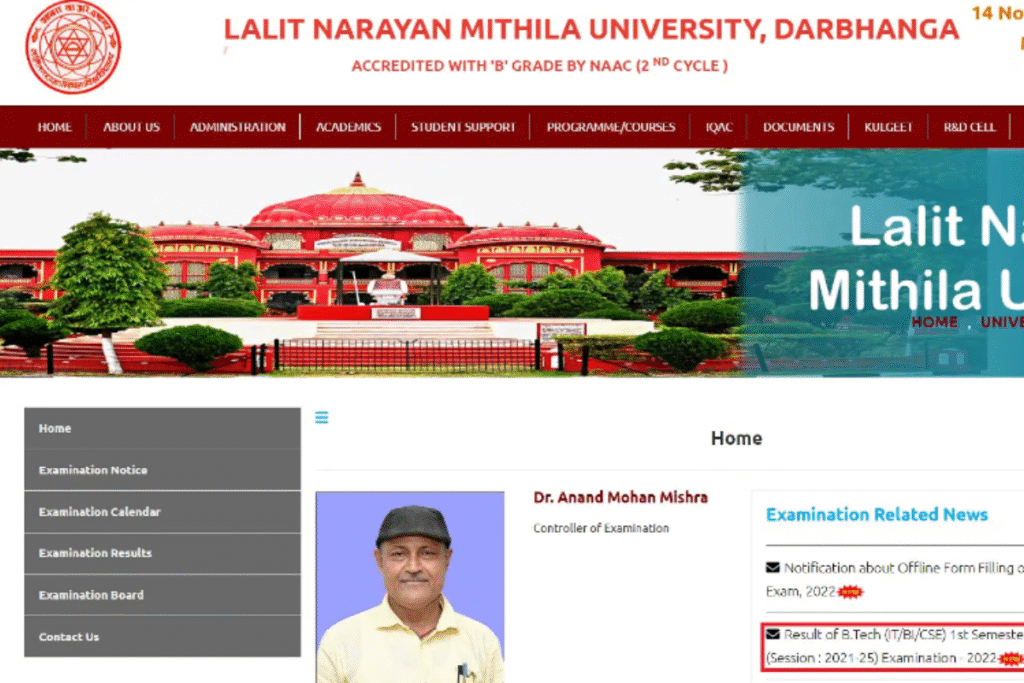 LNMU Part 3 Result 2025