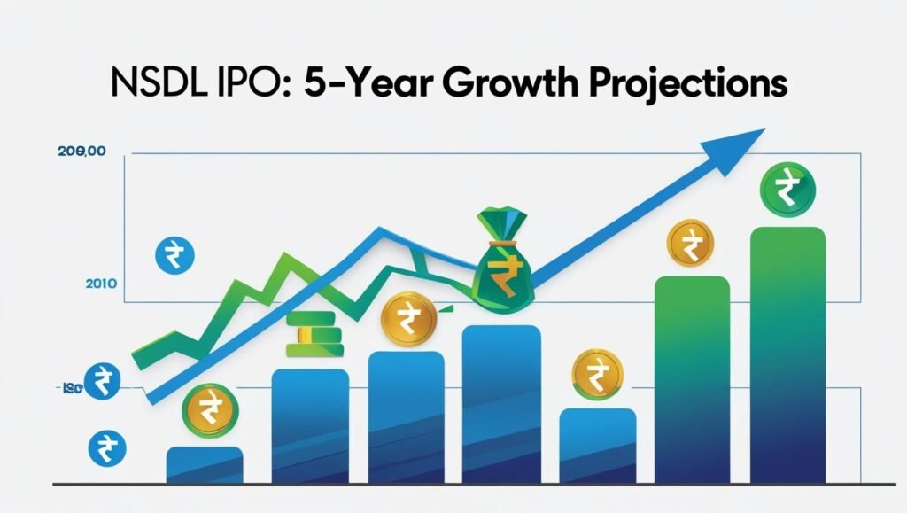 NSDL IPO 5-Year Growth Projections