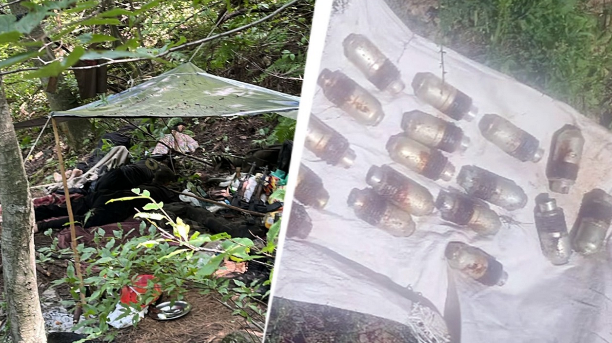 Secure media still of the operation site and aftermath, including recovered weapons and body count confirming neutralization. Secure media still of the operation site and aftermath, including recovered weapons and body count confirming neutralization.