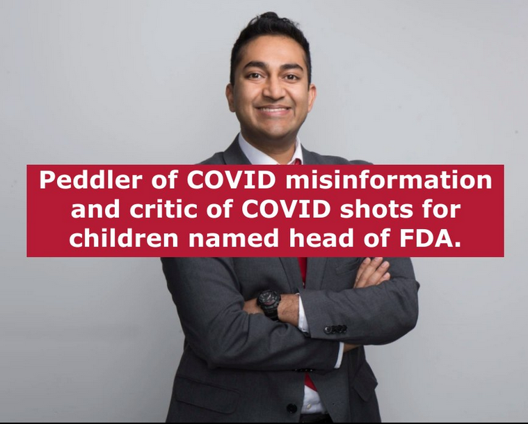 Dr. Vinay Prasad’s controversial brief tenure at the FDA reflects Dr. Vinay Prasad’s controversial brief tenure at the FDA reflects