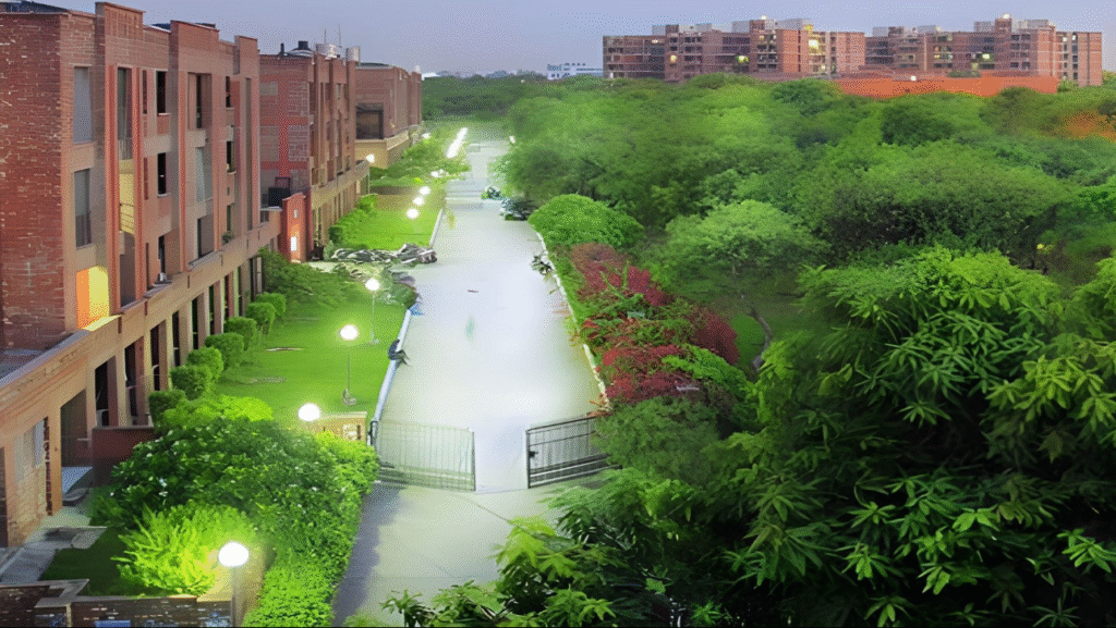 JNU PhD Admission 2025: JNU campus view