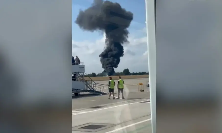 The aircraft had flown from Athens, Greece, to Pula, Croatia, then to Southend, and was en route back to its base in Lelystad, Netherlands, when the crash occurred The aircraft had flown from Athens, Greece, to Pula, Croatia, then to Southend, and was en route back to its base in Lelystad, Netherlands, when the crash occurred