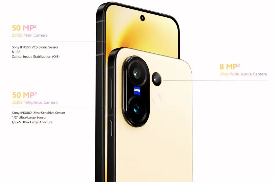 The Vivo X200 FE 5G is one of the best choices for the Camera System (ZEISS Optics) The Vivo X200 FE 5G is one of the best choices for the Camera System (ZEISS Optics)