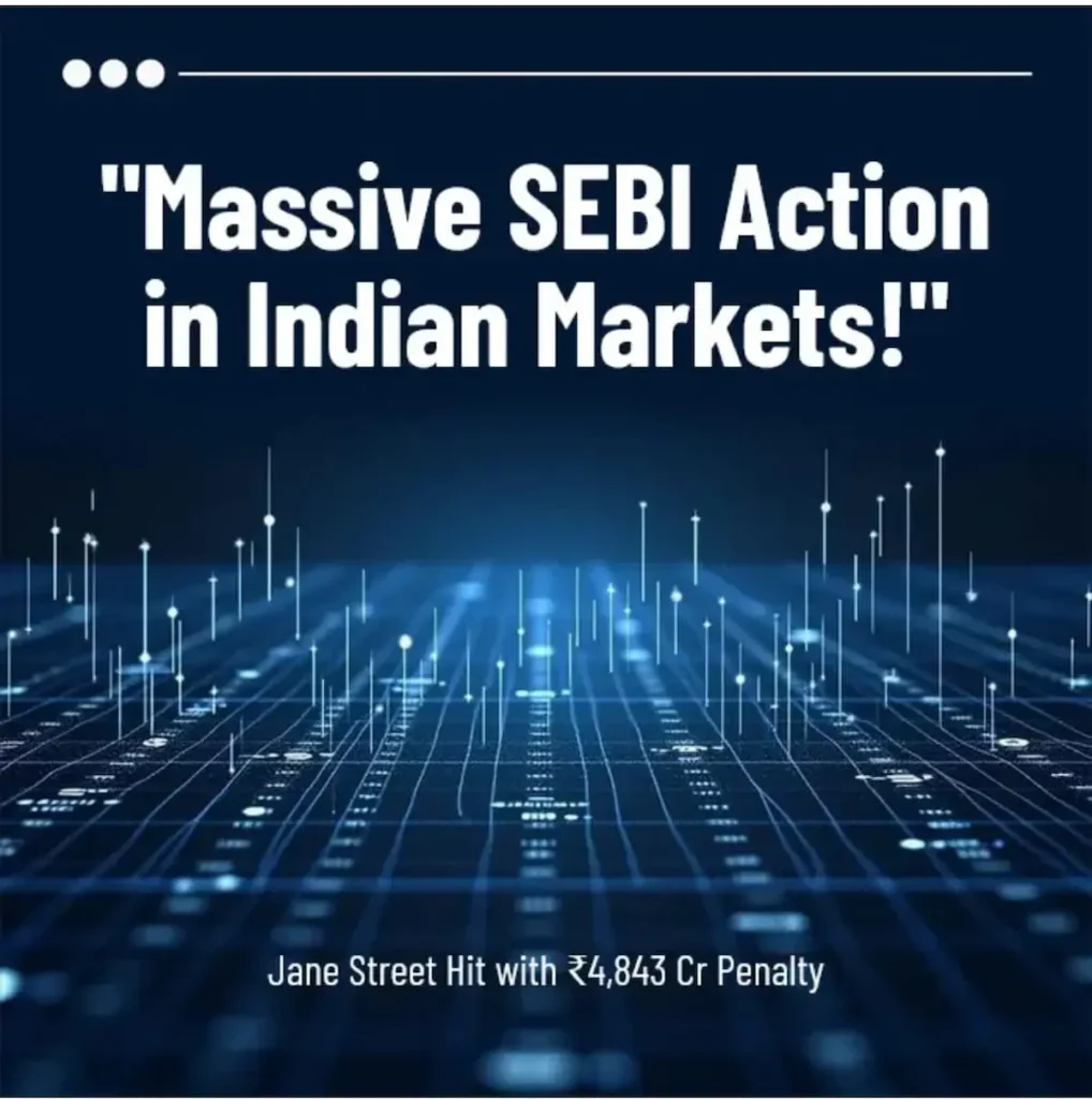 Bank Nifty expiry day stock chart showing volatility during the Jane Street SEBI Deposit case