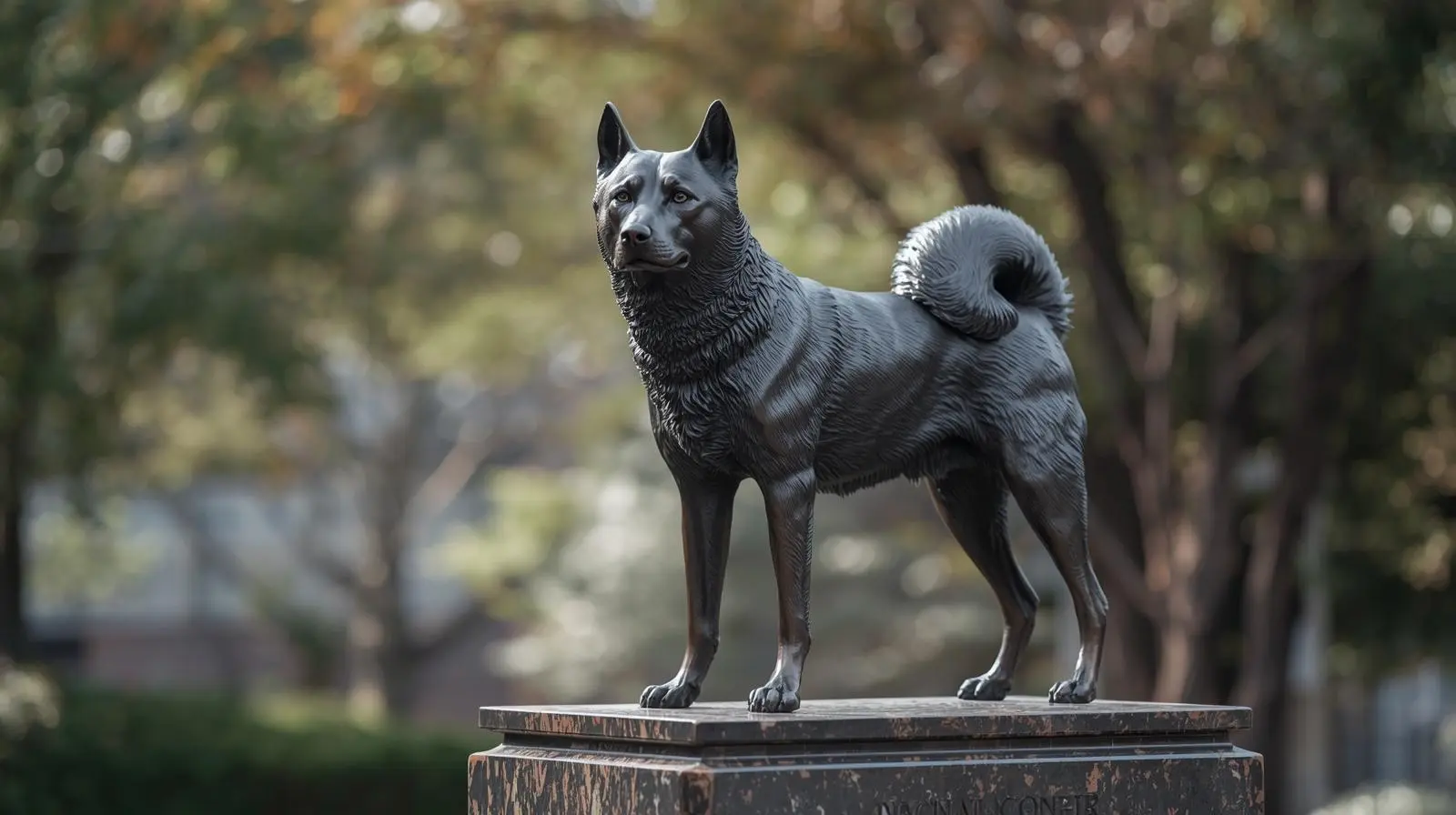 In Japan, Hachikō, an Akita dog, waited every single day at Shibuya Station for his owner, Professor Ueno, even after the professor passed away in 1925. In Japan, Hachikō, an Akita dog, waited every single day at Shibuya Station for his owner, Professor Ueno, even after the professor passed away in 1925.