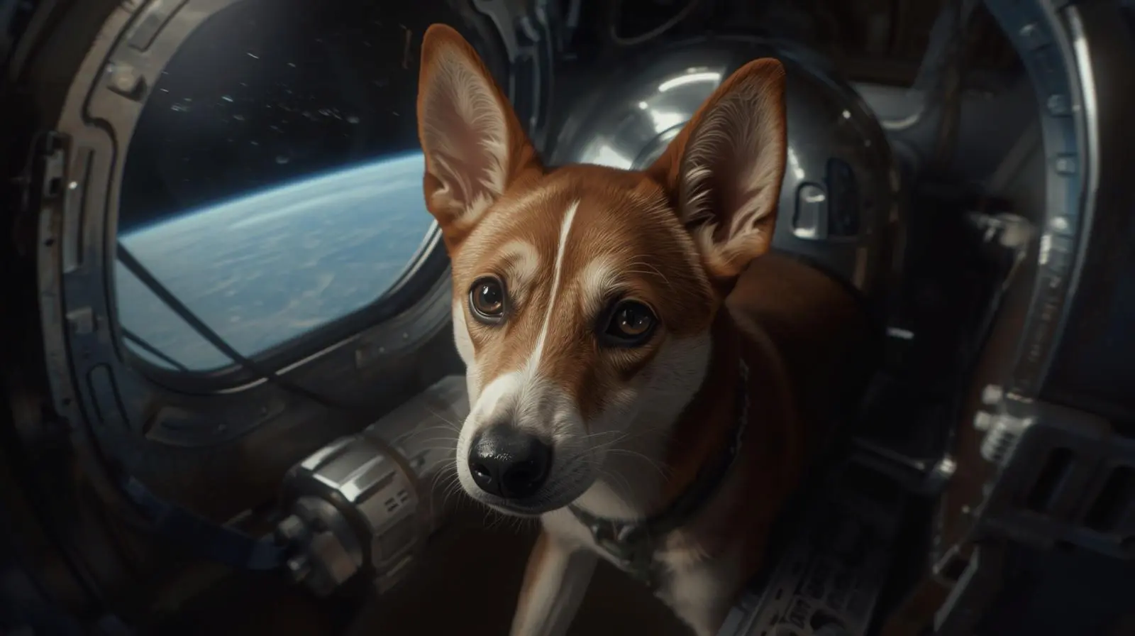 Laika, a stray dog from Moscow Laika, a stray dog from Moscow