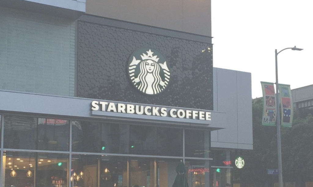 Starbucks sunsets pick-up stores