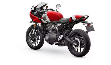 The Triumph Thruxton 400 makes its India debut with a retro café racer look The Triumph Thruxton 400 makes its India debut with a retro café racer look