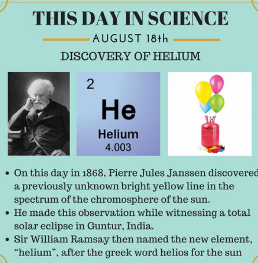 First Discovery of Helium First Discovery of Helium