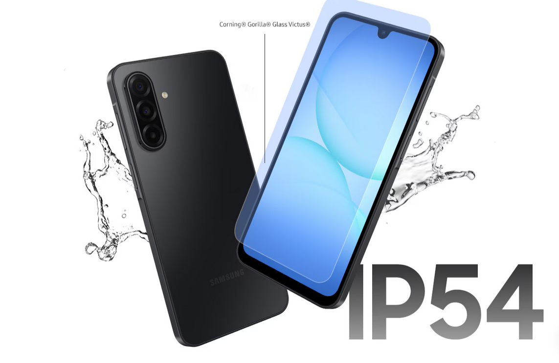Samsung Galaxy A17 5G-IP54 rating Samsung Galaxy A17 5G-IP54 rating