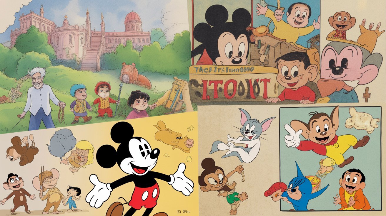 The first real cartoon is widely recognized as “Fantasmagorie” created by French cartoonist Émile Cohl in 1908. The first real cartoon is widely recognized as “Fantasmagorie” created by French cartoonist Émile Cohl in 1908.