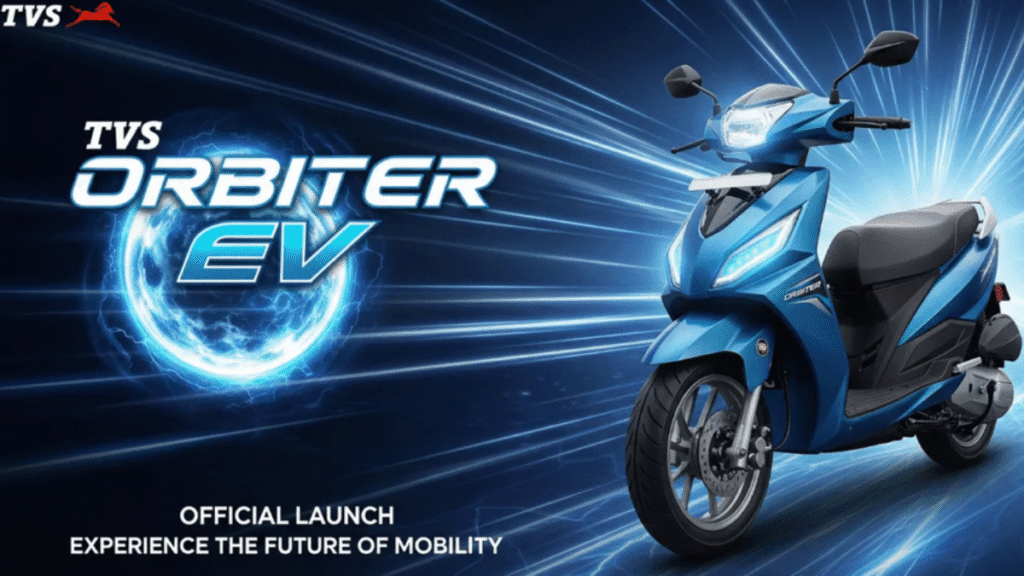 TVS Orbiter Electric Scooter Launch