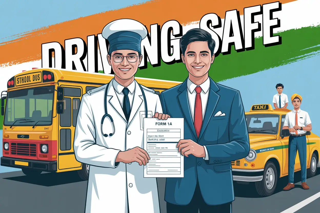 Commercial vehicles like taxi, bus, and truck for transport licence in India Commercial vehicles like taxi, bus, and truck for transport licence in India