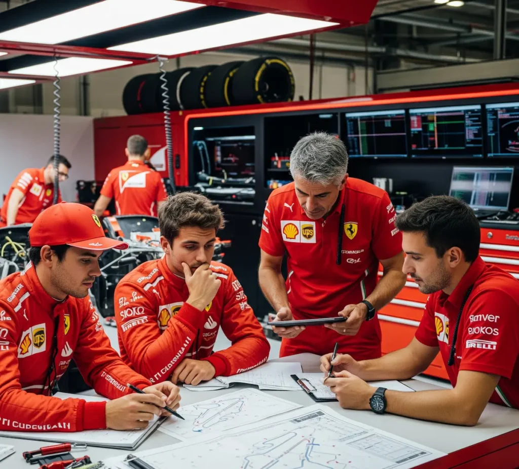 Ferrari strategizes to balance two star drivers