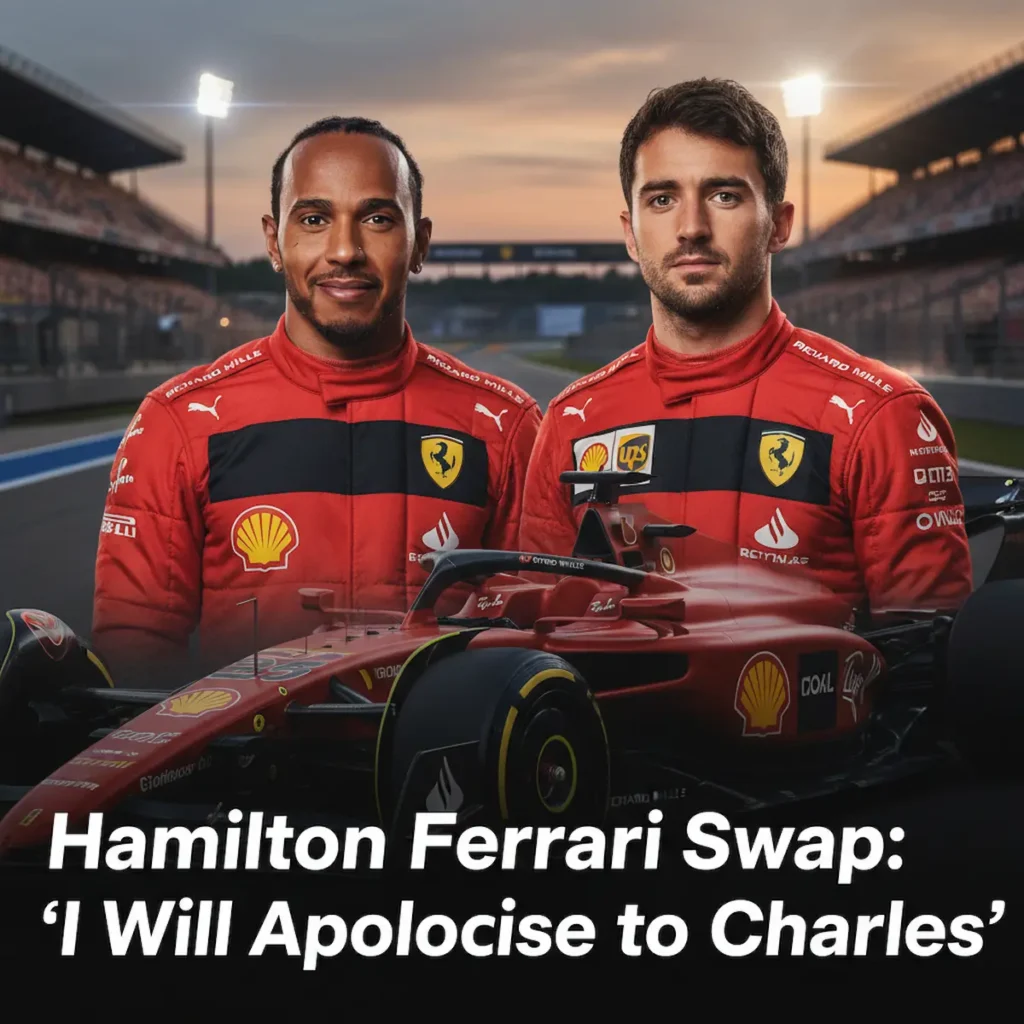 Lewis Hamilton Ferrari Swap: ‘I Will Apologise to Charles