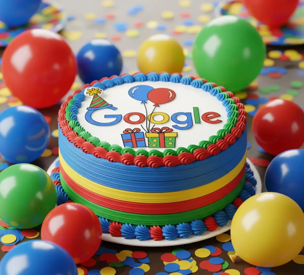 Happy Birthday Google! Celebrating Google 27th Birthday