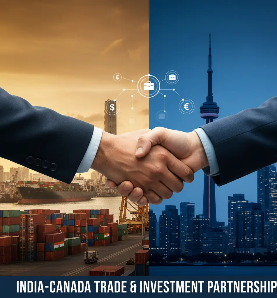 India and Canada strengthen trade and investment links through the new 2025 roadmap.